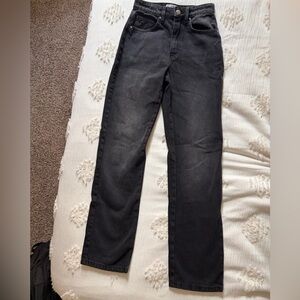 Cotton On Black Straight Leg Jeans
